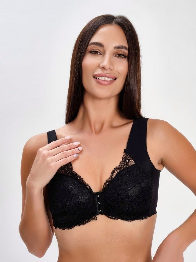 Sutiã de Renda Lace Up - [Pague 1 Leve 2]