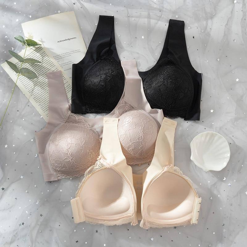 Sutiã de Renda Lace Up - [Pague 1 Leve 2]